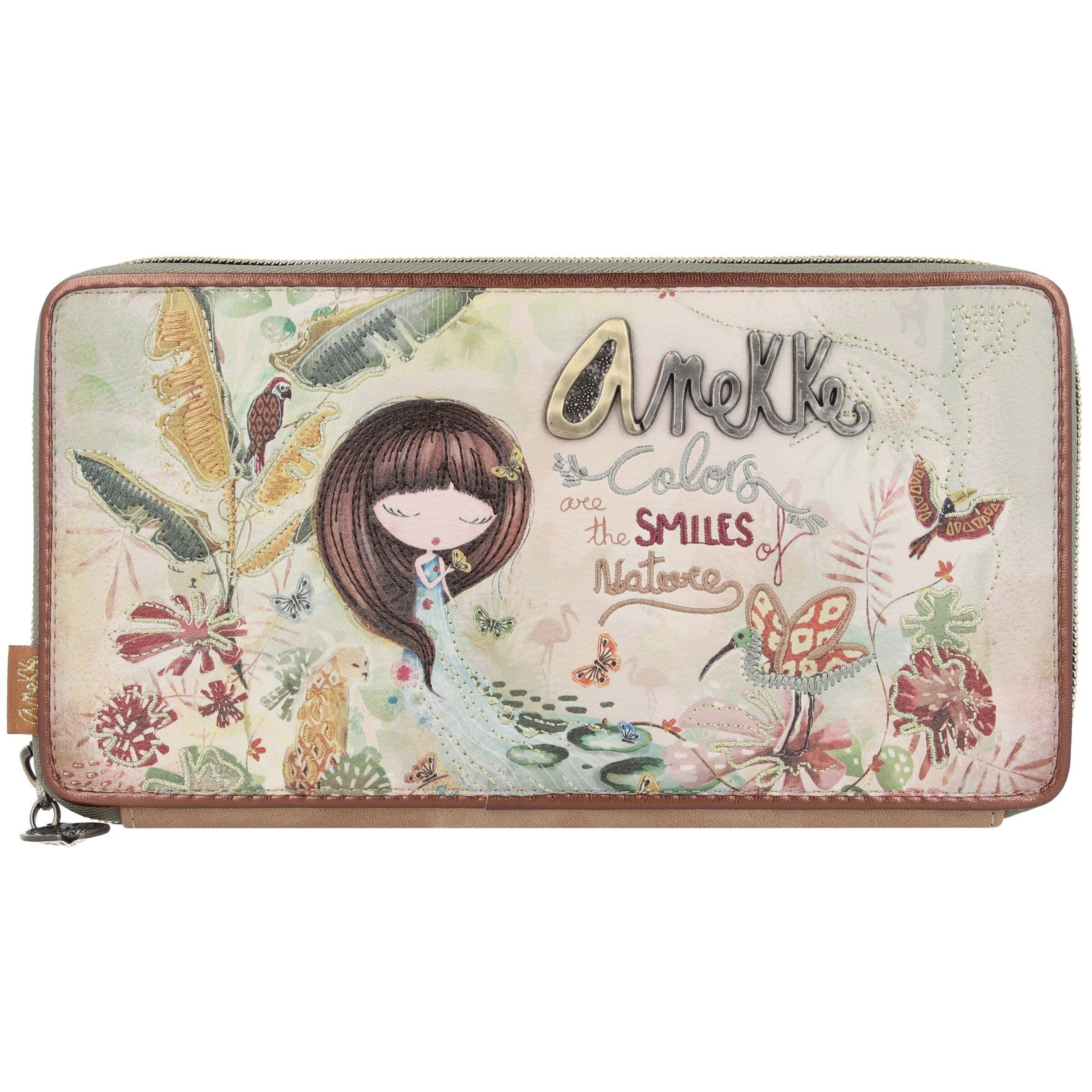 Anekke Wallet 'Amazonia' in Mixed colors: front