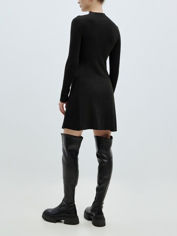 EDITED Knitted dress 'Malu' in Black