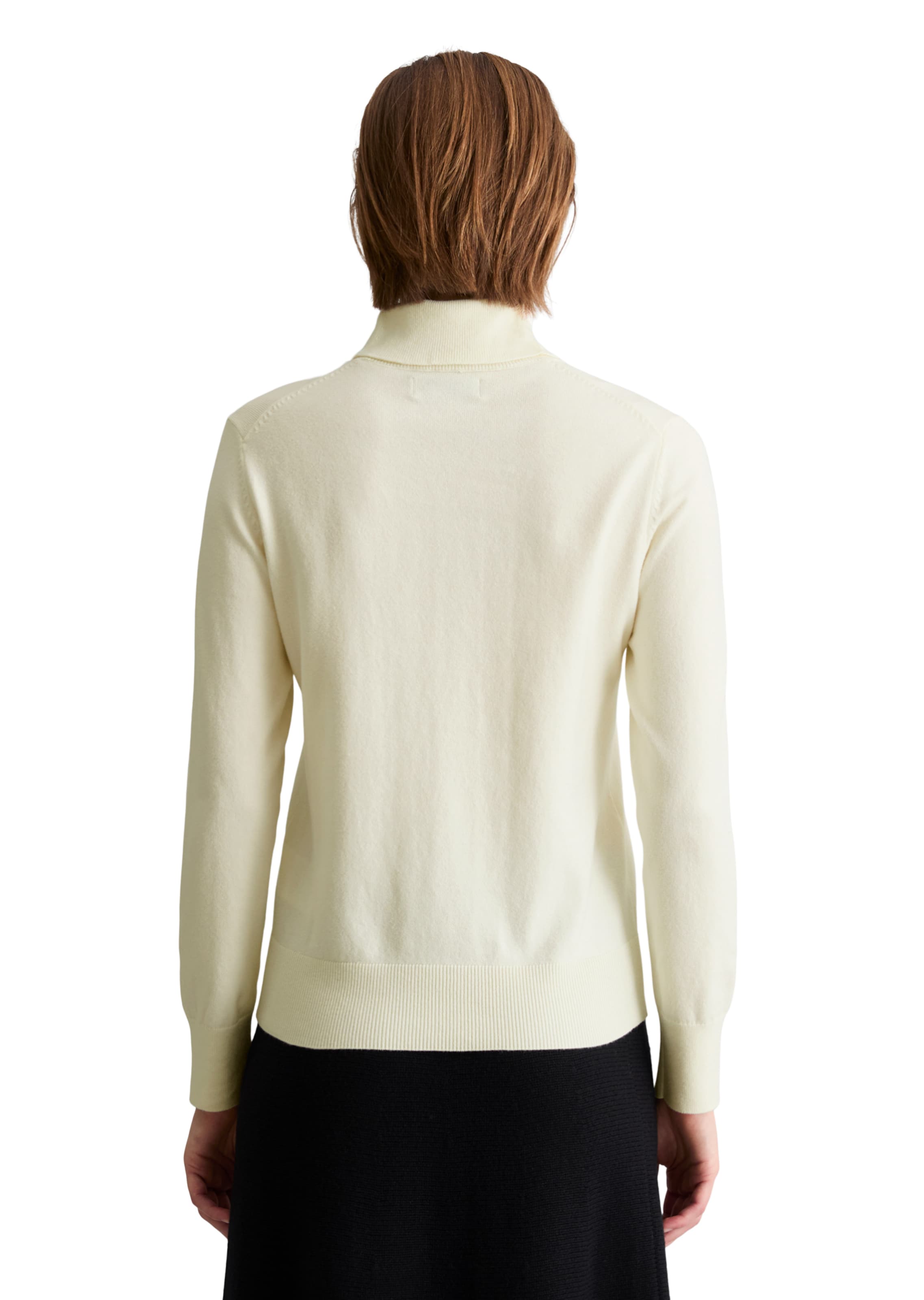 Marc O'Polo DENIM Pullover in Weiß: Rückseite