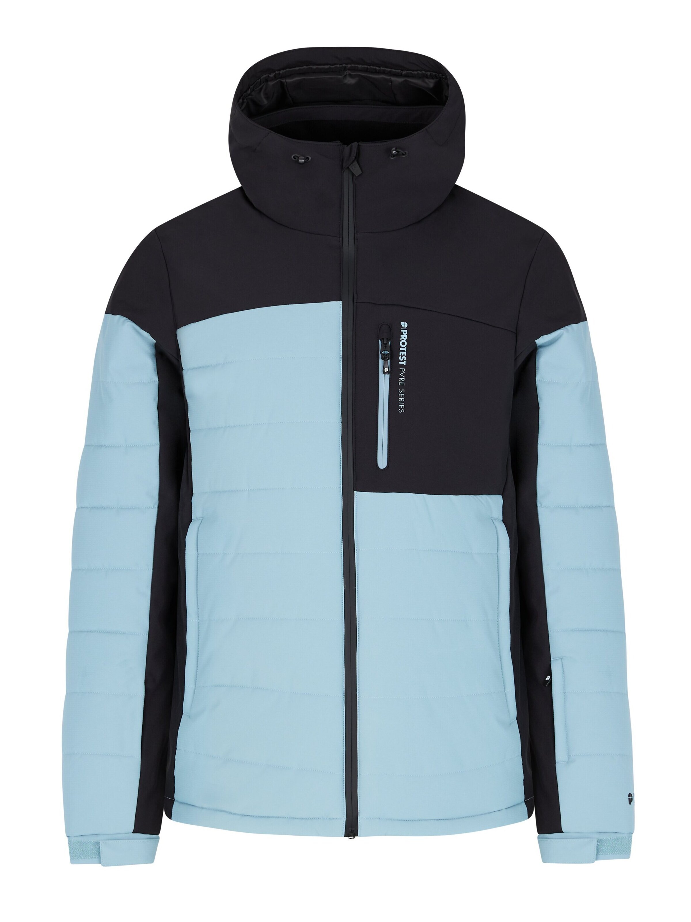 PROTEST Winterjas 'PRTMOUNT24' in Blauw: voorkant