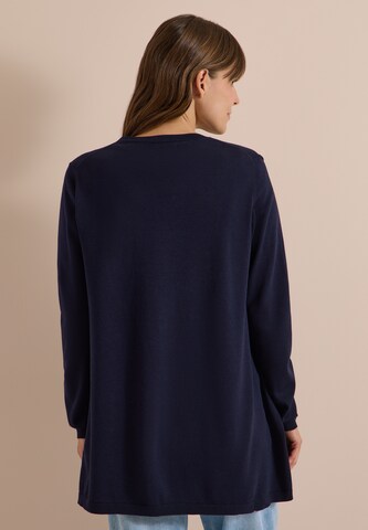CECIL Offener Cardigan in langer Passform in Blau