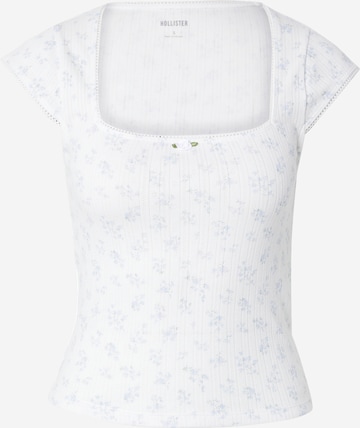 HOLLISTER Shirt in White: front