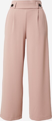 JDY Wide leg Pleat-Front Pants 'GEGGO' in Pink: front