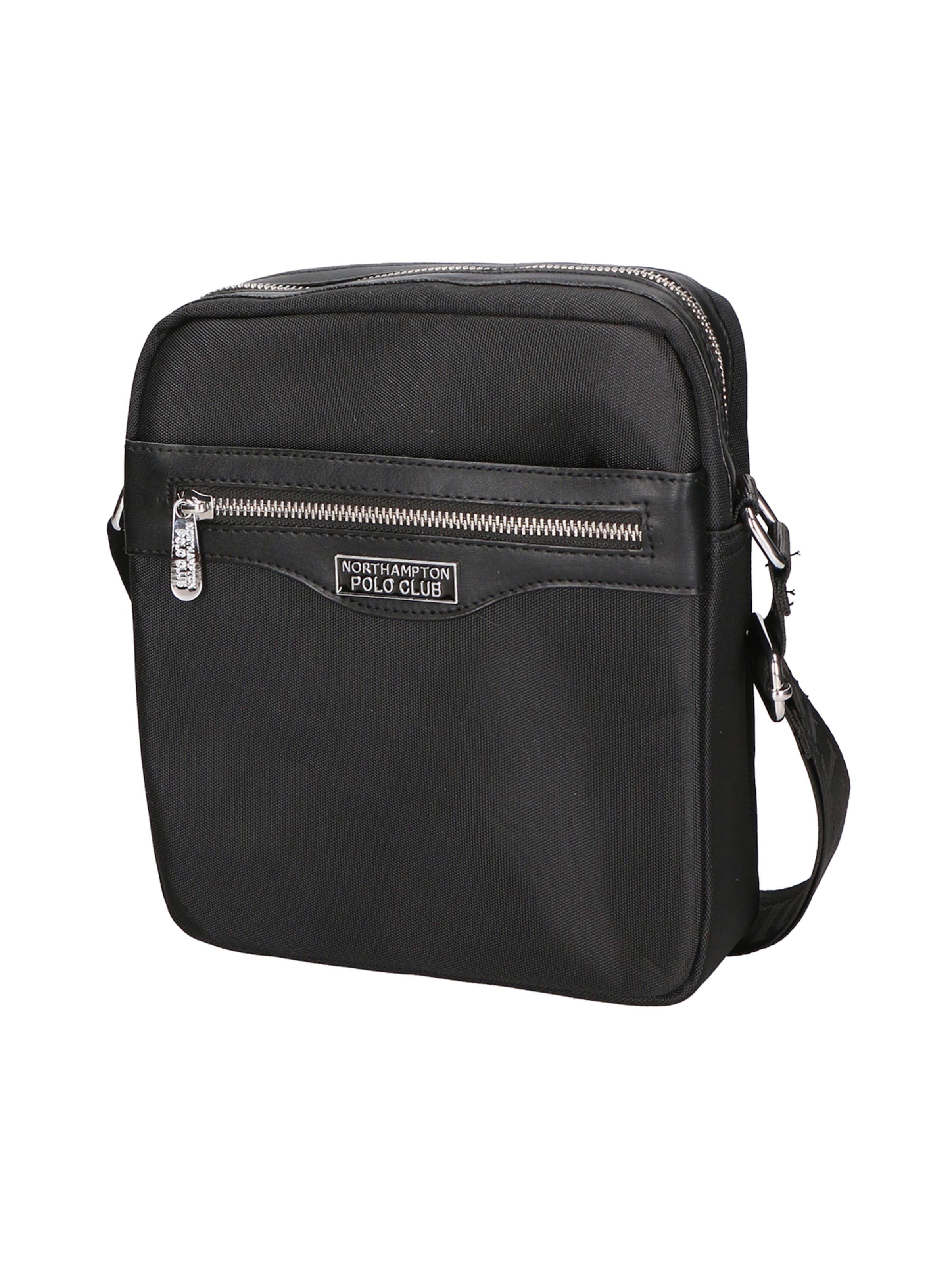 Sac à bandoulière Northampton Polo Club en noir : devant