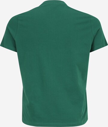 Tricou de la Tommy Hilfiger Curve pe verde