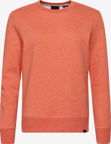 Superdry Sweatshirt in Orange: predná strana