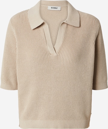 Pull-over 'ADELFA' ECOALF en beige : devant