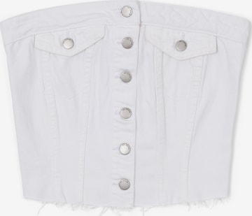 Dr. Denim Top 'Carli' in White: front