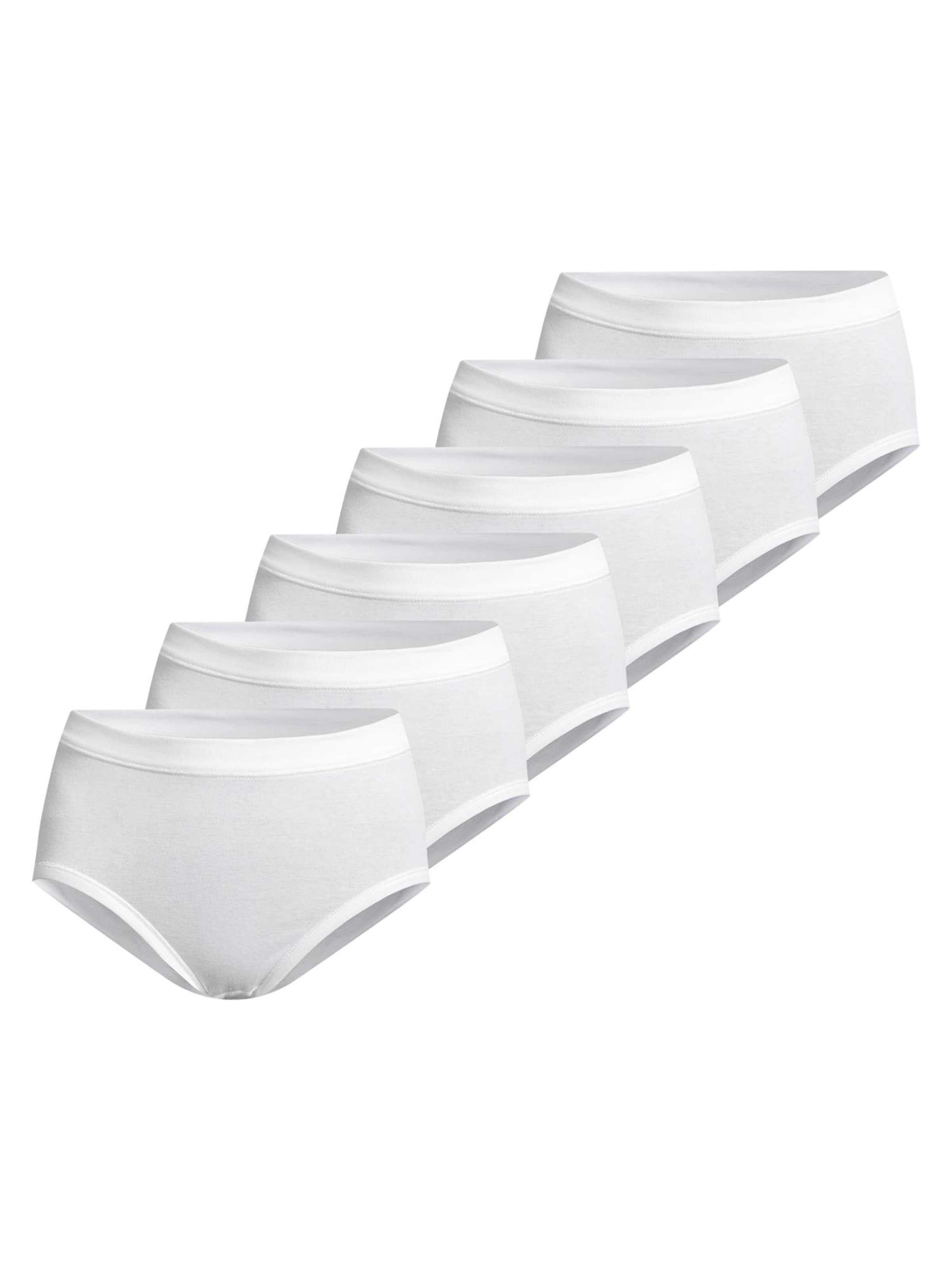CON-TA Panty 'Feinripp' in White: front