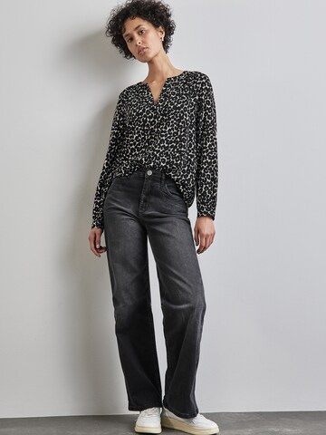 STREET ONE Blouse in Zwart