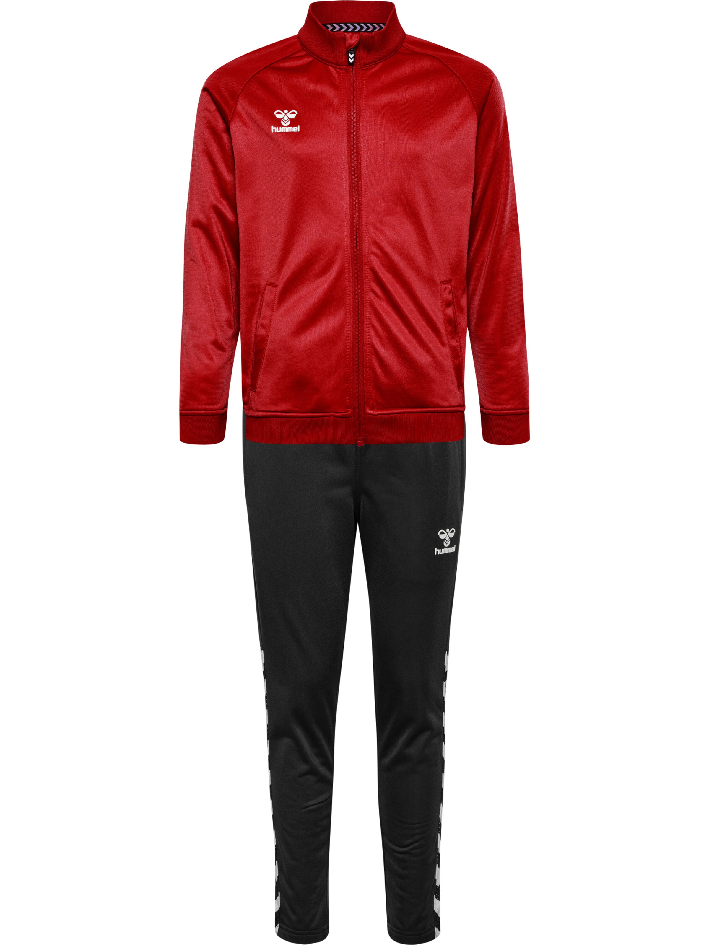 Hummel Tracksuit 'Playful' in Red: front