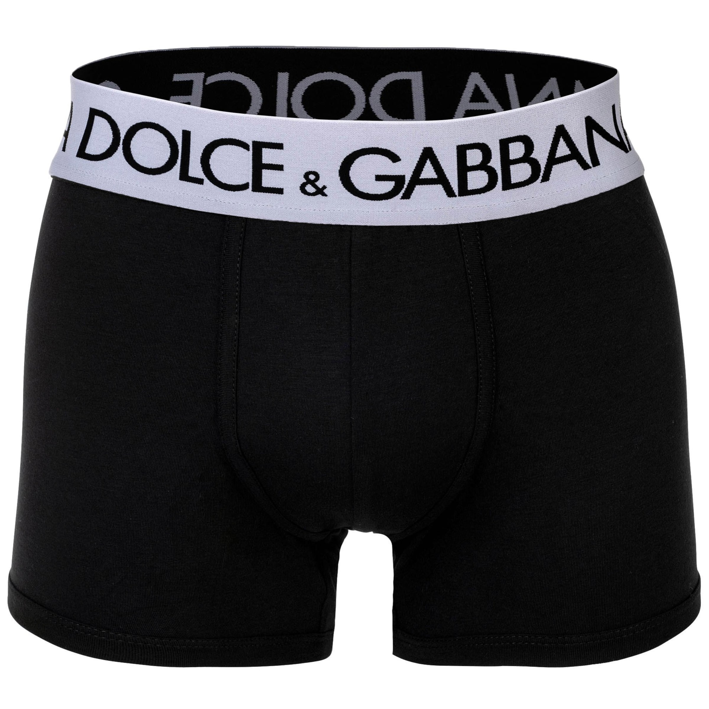 DOLCE & GABBANA Boxer shorts in Black: front