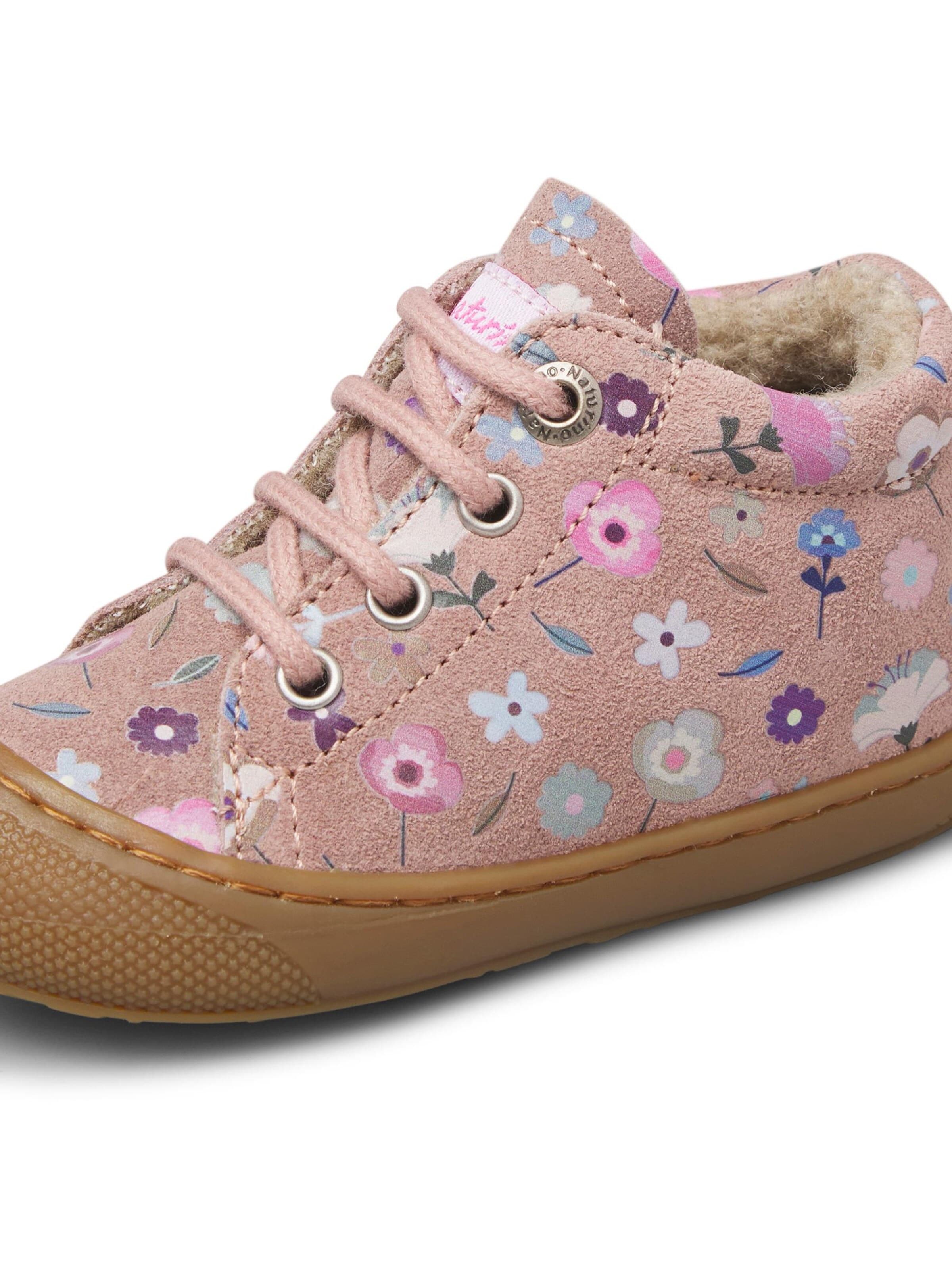 NATURINO Lage schoen 'COCOON' in Roze