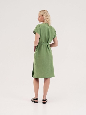AmourLinen Dress 'Rome' in Green