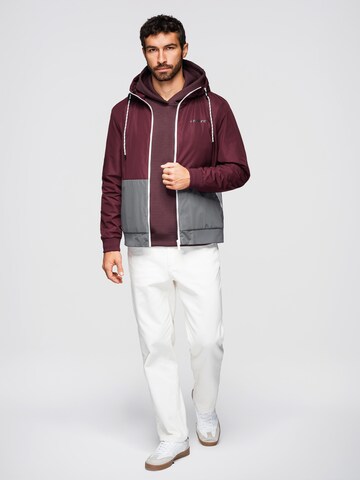 Ombre - Chaqueta de entretiempo en rojo