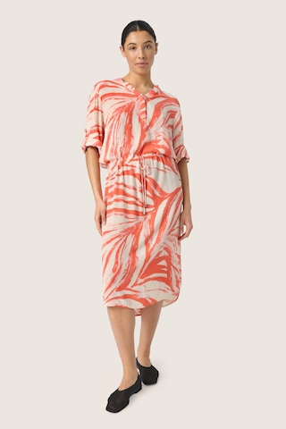 SOAKED IN LUXURY Dress 'Zaya' in Orange: front