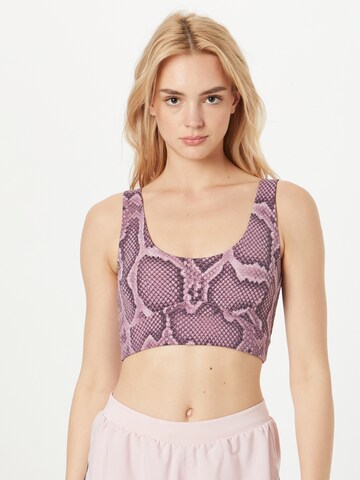 Bustier Soutien-gorge de sport 'Elsie' Varley en rose : devant