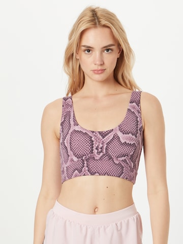 Bustier Soutien-gorge de sport 'Elsie' Varley en rose : devant