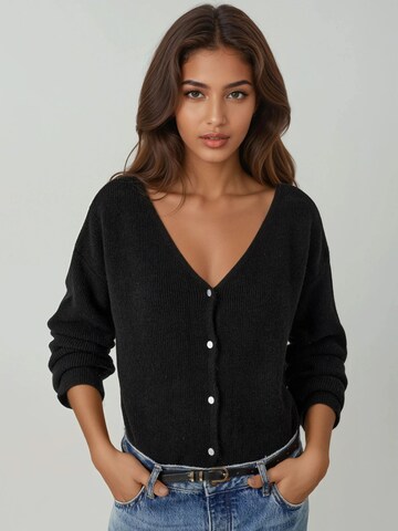 Hiccup - Casaco de malha em preto: frente