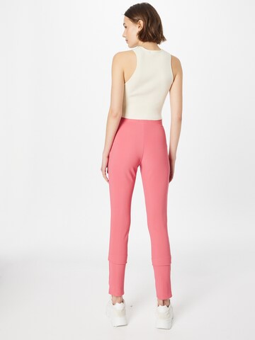 PIECES Skinny Leggings 'Clina' in Roze