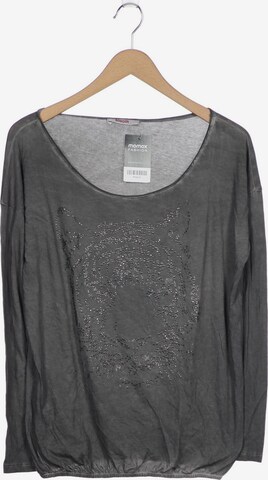 BLOOM Langarmshirt S in Grau: predná strana