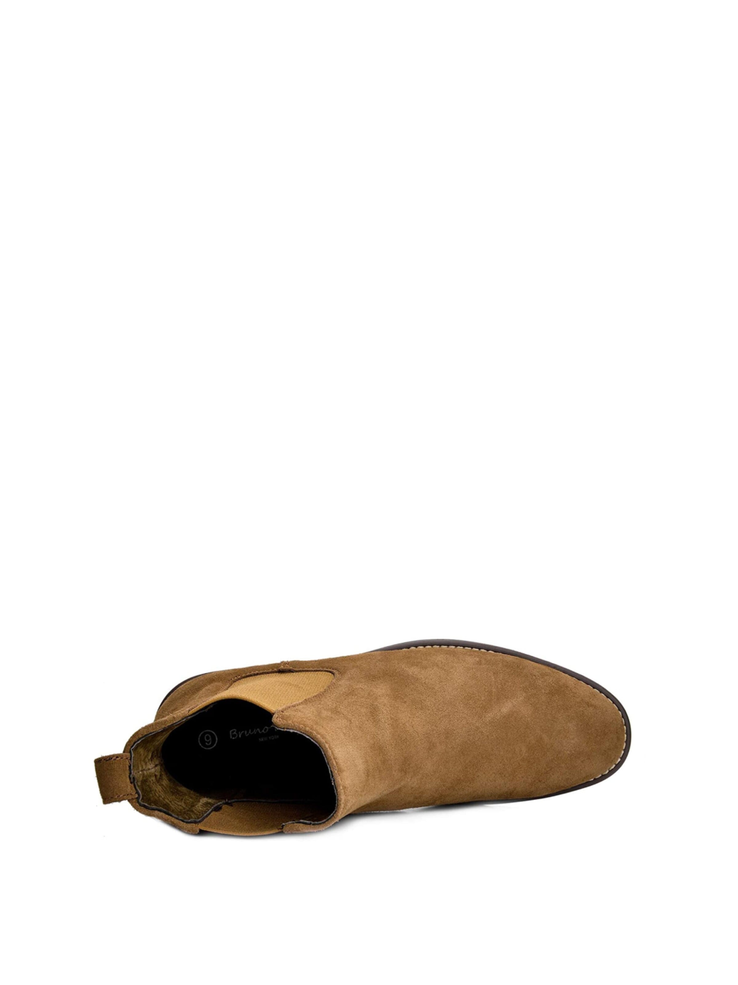 Bruno Marc Chelsea Boots in Brown