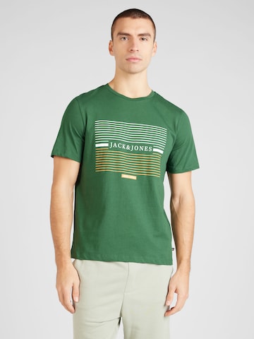 JACK & JONES Shirt 'CYRUS' in Groen: voorkant