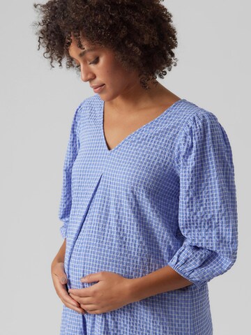 Vero Moda Maternity Šaty 'Lola' – modrá