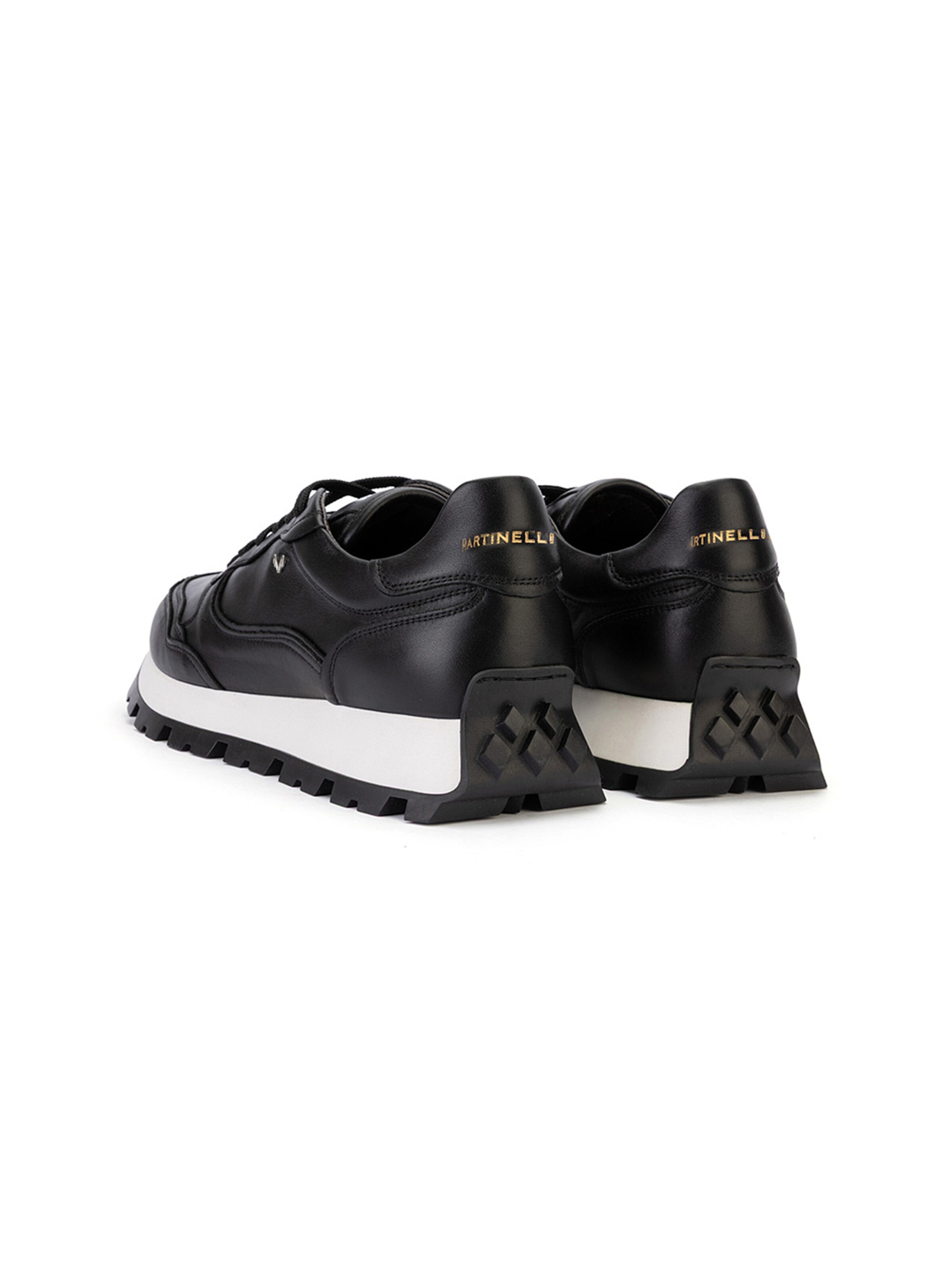 Martinelli Sneakersy niskie 'Parkway' w kolorze czarny