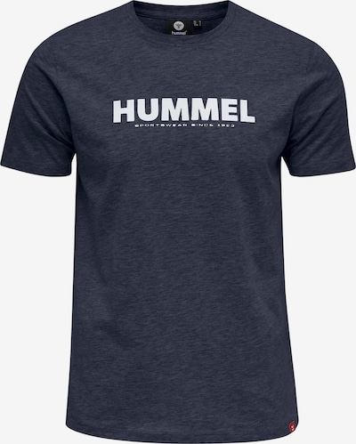Maglia funzionale Hummel di colore blu notte / bianco, Visualizzazione prodotti