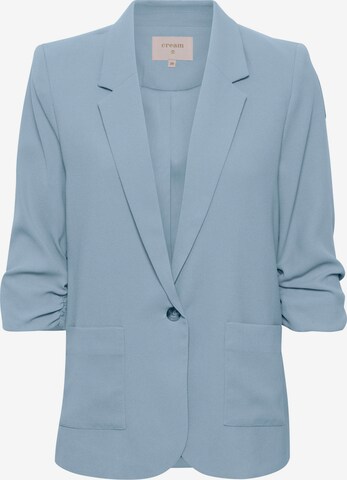 Cream Blazer 'Cocamia' in Blue: front