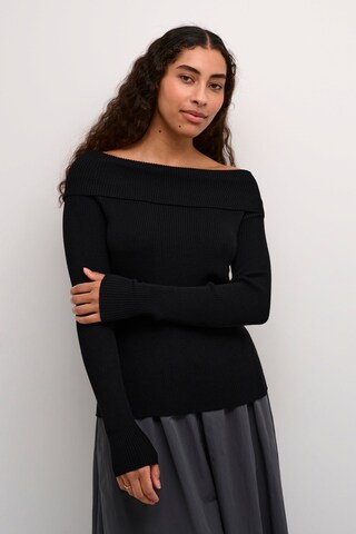 Kaffe - Pullover 'Ellie' em preto: frente