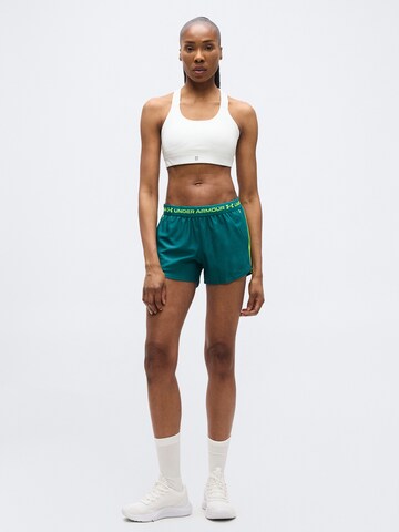 UNDER ARMOUR Normalny krój Spodnie sportowe 'Play Up' w kolorze zielony