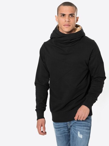 Fli Papigu Hoodie in Schwarz: predná strana