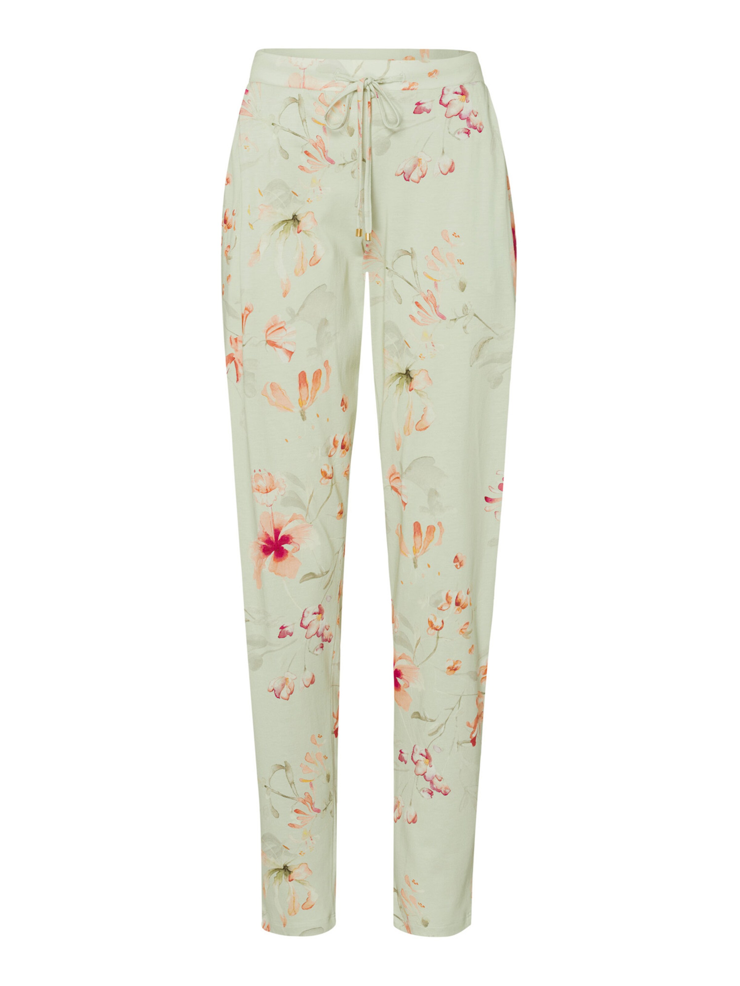 Pantalon de pyjama ' Sleep & Lounge ' Hanro en vert : devant