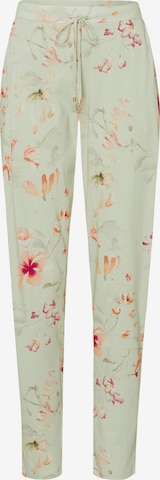 Pantalon de pyjama ' Sleep & Lounge ' Hanro en vert : devant