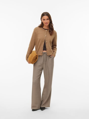 Wide leg Pantaloni 'VMMELANEY' di VERO MODA in beige