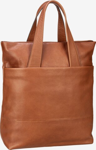 LEONHARD HEYDEN Shopper 'Hamburg' in Brown: front