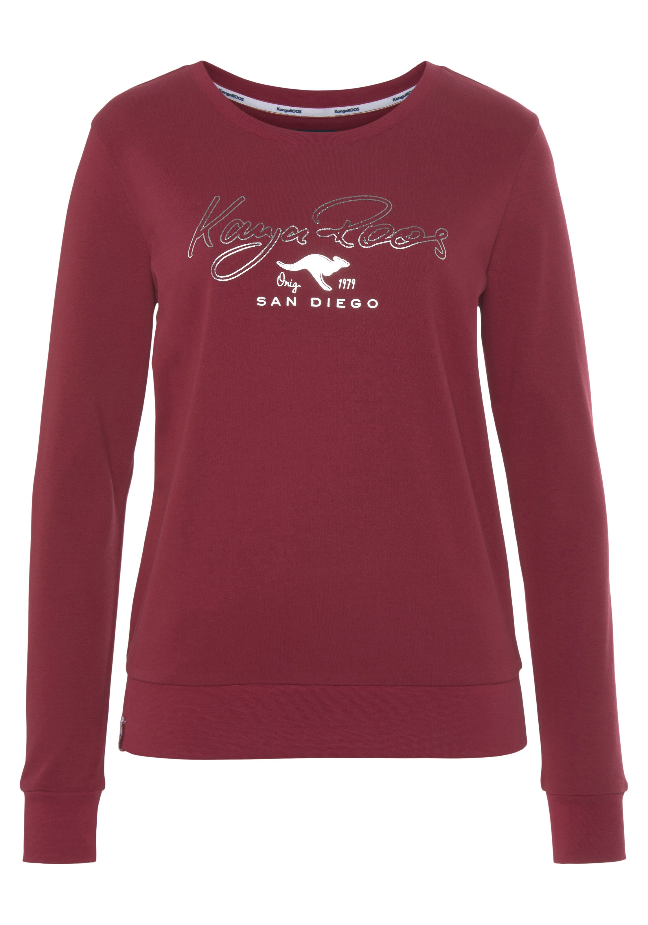 KangaROOS Sweatshirt in Rot: Vorderseite