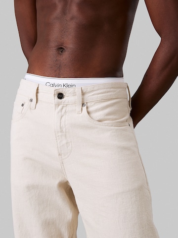 Calvin Klein Loosefit Jeans in Weiß