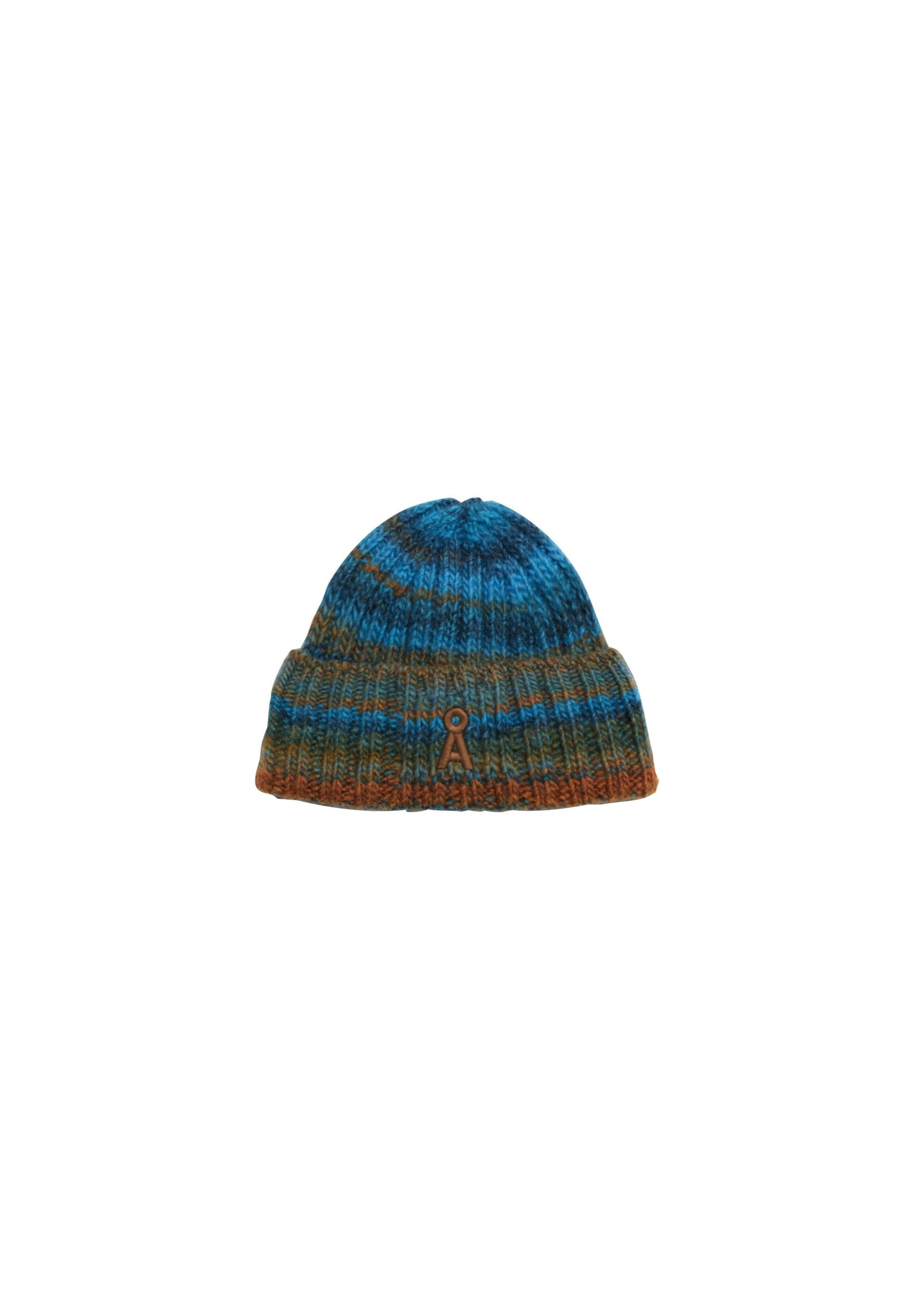 ARMEDANGELS Mütze WOOL KNIT in Braun: Vorderseite