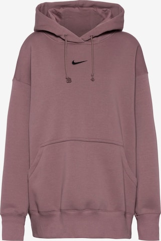 Nike Sportswear Sweatshirt 'Phoenix' in Purple: front