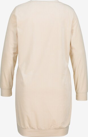 Ulla Popken Sweatshirt in Beige