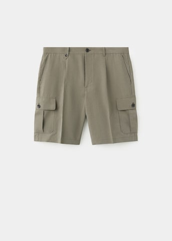 MANGO MAN Regular Hose 'Etna' in Beige