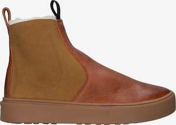 BLACKSTONE Chelsea boots 'SERMEQ NAALU' in Bruin: voorkant