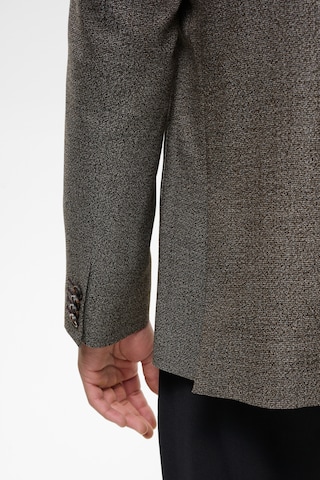 Matinique - Ajuste regular Chaqueta tipo saco para negocios 'MACharles' en marrón
