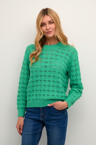 Kaffe Sweater 'Elena' in Green