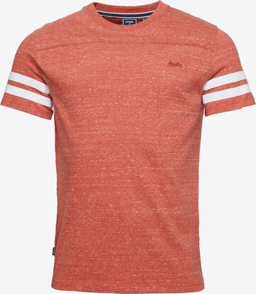 T-Shirt Superdry en orange : devant