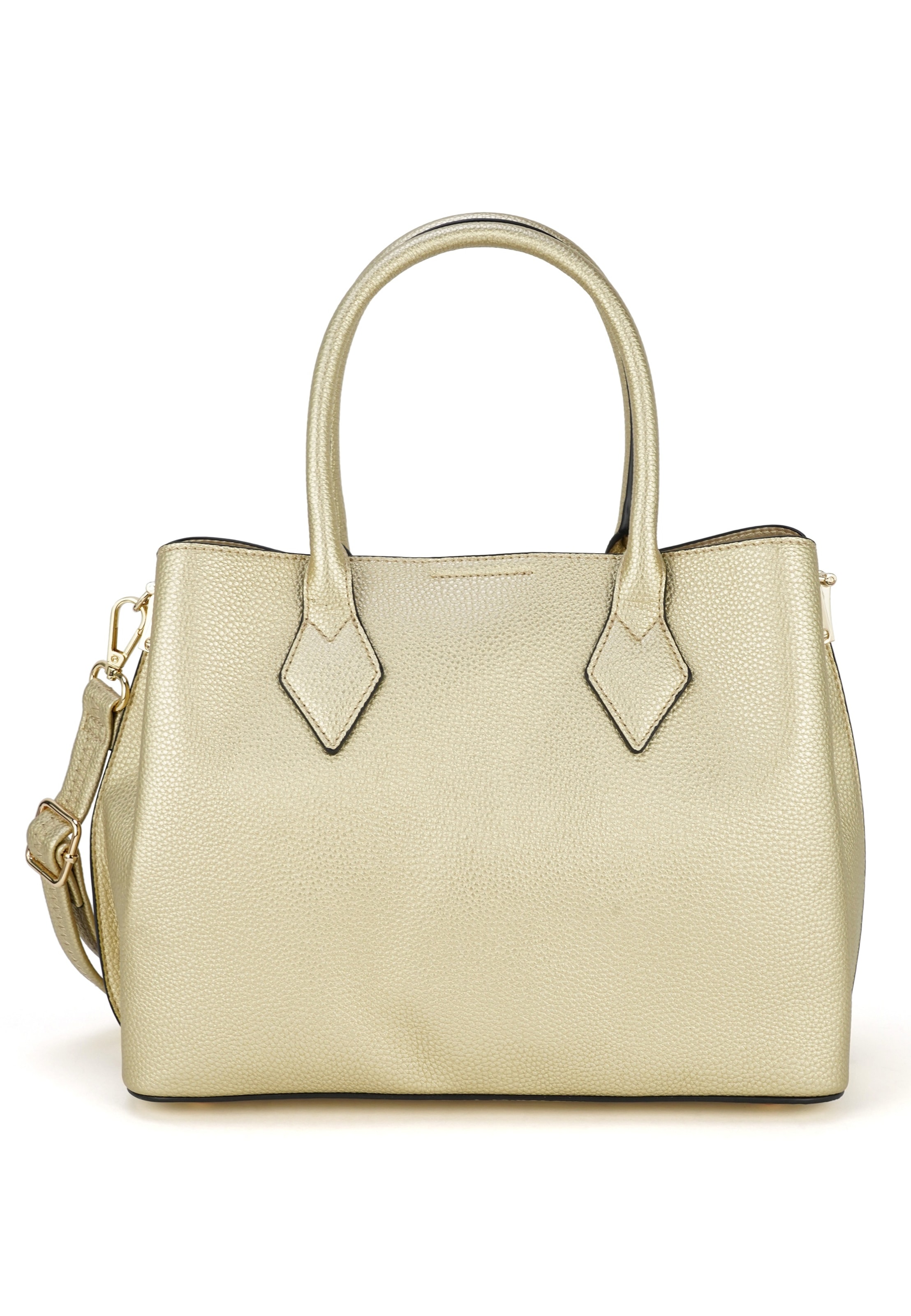 HARPA Handbag 'PENELOPE' in Gold: front