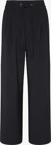 Wide Leg Pantalon DreiMaster Klassik en noir : devant